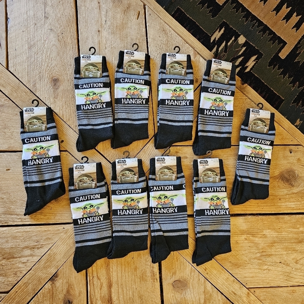 Disney Starwars new socks size 6.5-12